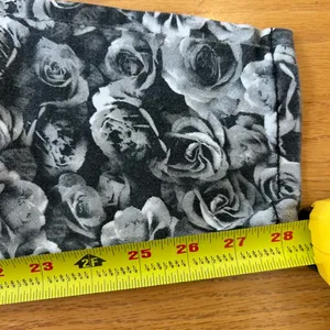 Seven7 Black White Floral Rose Print‎ Skinny Jeans Women's Size 4 Stretch Denim thumbnail 9