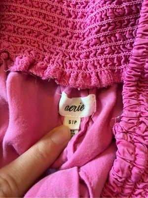 Aerie Shorts Women’s Small Soft Shine Short Hot Pink thumbnail 2