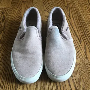 Vans Slip-On Lavender Suede Shearling Lined thumbnail 10