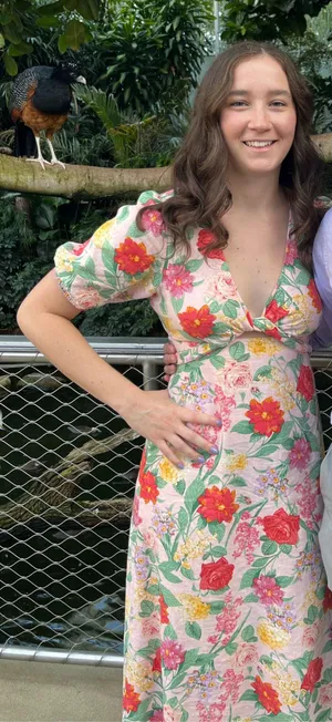 Old Navy Floral Midi Dress thumbnail 2