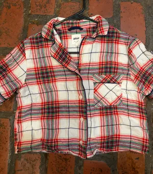 Aerie Cropped Pajama Top thumbnail 1