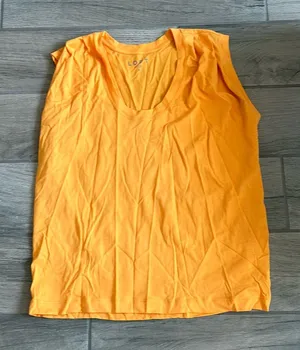Loft orange top thumbnail 1