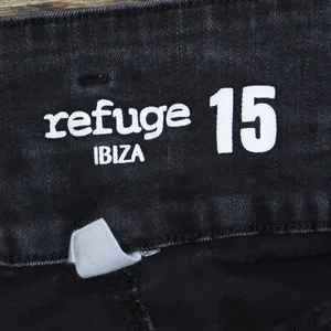 Refuge Ibiza Womens Denim Skinny Distressed Stretch Jeans Black 15 thumbnail 5