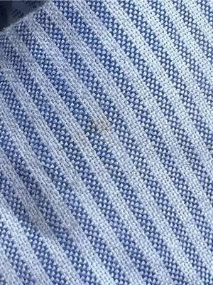 Zara Basic Collection Tweed Pinstripe Button-Down Shirt Size M thumbnail 14