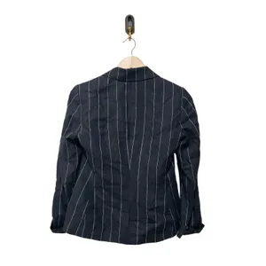 LAUREN RALPH LAUREN Pinstripe Linen Blazer‎ Size 2 thumbnail 6