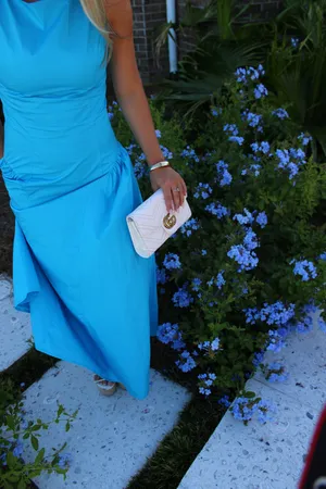 Blue maxi dress Size L thumbnail 4