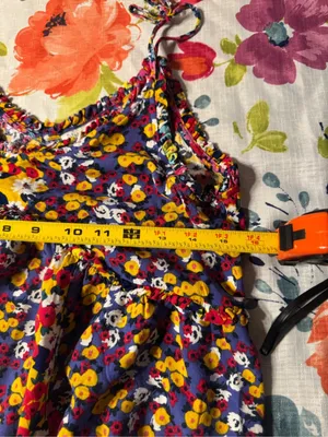 Patrons of Peace Malibu floral Dress XS Coastal Cowgirl 90s Boho Romantic Garden thumbnail 11