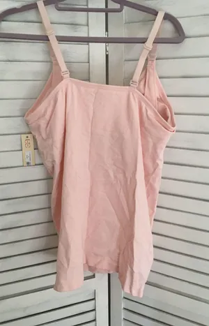 Pink Maternity Camisole, Medium thumbnail 2