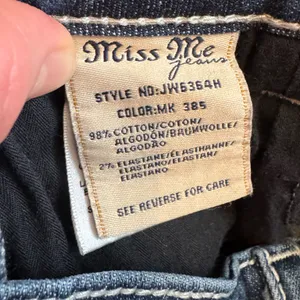 Miss Me Dark Blue Denim Shorts size 27 thumbnail 10