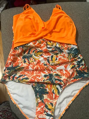 America Trend Swim Solutions Women's Jewels Tiered Tummy... thumbnail 6