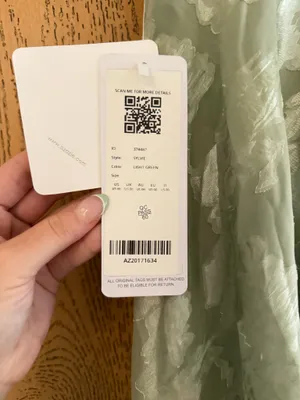 Azazie Floral Maxi Dress Sage thumbnail 4