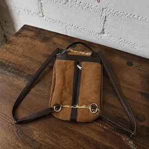 UGG Australia Genuine Shearling Suede 3-in-1 Convertible Bag Backpack Crossbody thumbnail 7