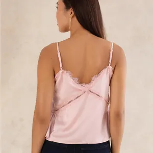 NWT Georgie Lacey Layering Cami Pink Large thumbnail 2
