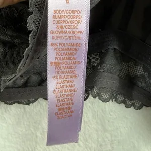 Savage‎ X Fenty Black Lace Bralette Plus Size 1X Unlined Wirefree thumbnail 4