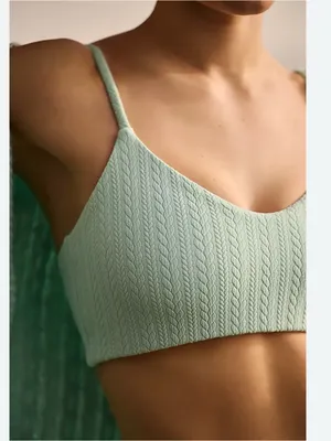 Beach Riot Georgia Crop Top Mint Size XS thumbnail 2