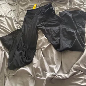 GLOWMODE Black High Waisted Full Length Workout Leggings thumbnail 3
