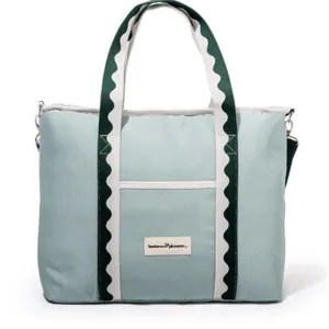 Business & Pleasure The Holiday Cooler Tote Bag - Riviera Green thumbnail 1
