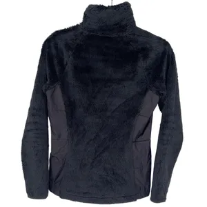 The North Face Osito Sport Hybrid 1/4 Zip Fleece Women's XS‎ Black Cozy Pullover thumbnail 6