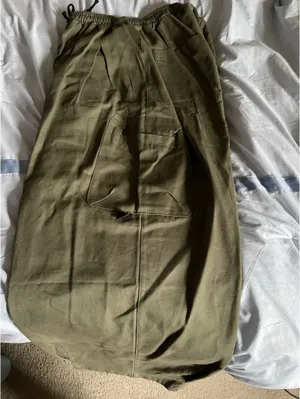 Olive Green Cargo Pants Size XXL thumbnail 2