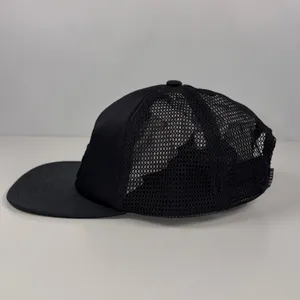 Roark Peaking Packable Trucker Hat Black Sage Logo NWT One Size thumbnail 2