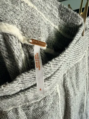 Free People Yarn Dye Paper Bag Pants thumbnail 3