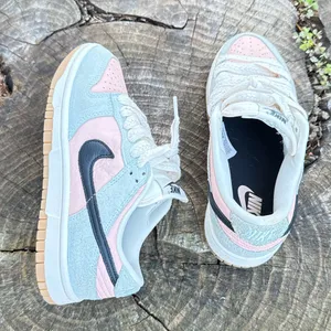 ***Nike Dunk Low Glacier Blue Black Arctic Orange White | HJ7341 474 Women's size 6.5 thumbnail 4