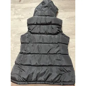 Canada Weather Gear Black Hooded Puffer Vest Womens Size Small thumbnail 7