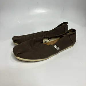 Gray classic Tom’s flats size women’s‎ 8 thumbnail 3