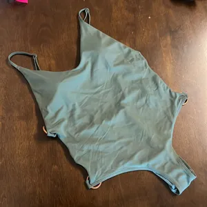 American Eagle Aerie Green Side Ring One Piece Swimwear Swim Medium thumbnail 1