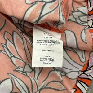 Farm Rio • Tia flutter sleeve floral blouse top thumbnail 8