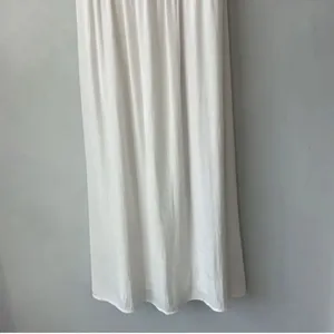 Kimchi Blue White Silky T Strap Midi Dress thumbnail 5