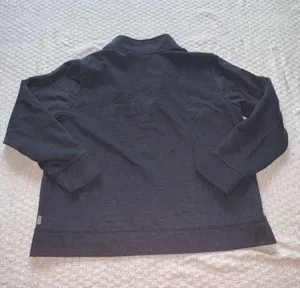 Eddie Bauer Quarter Zip Grey Pullover Size XL EUC thumbnail 4