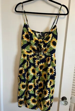 Mimi chica sunflower sun dress thumbnail 1