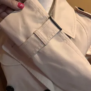 Coach F80650 Trench Coat Double Breasted Beige Jacket Belt‎ Missing Size Small thumbnail 5