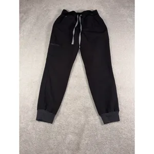 Figs Technical Collection Zamora Jogger Scrub Pants in Black Size Xs Pet thumbnail 3