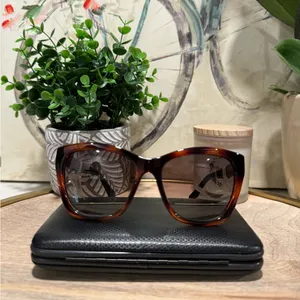 SALVATORE FERRAGAMO brown cat eye sunglasses 🦋 thumbnail 5