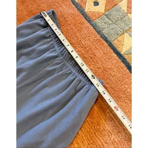Jagenda Blue Cotton Blend Lounge Pants Women Size L USA Made thumbnail 4
