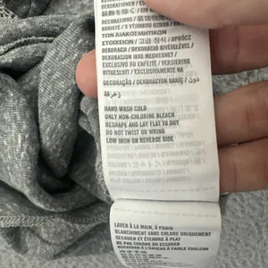 Y2K Abercrombie & Fitch Tank Top Gray Crochet Racerback Retro Women's Small thumbnail 6