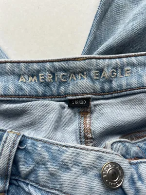 American Eagle Sz 10 Strigid Mom Jeans high rise denim Pants thumbnail 4