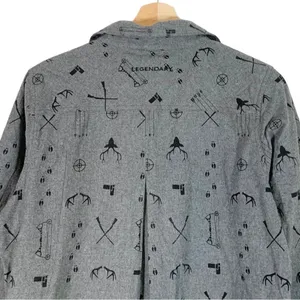 Legendary Whitetails Firelight Popover Flannel Shirt Size Large thumbnail 5