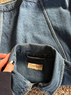 Vintage Denim Vest Blue Size M thumbnail 3