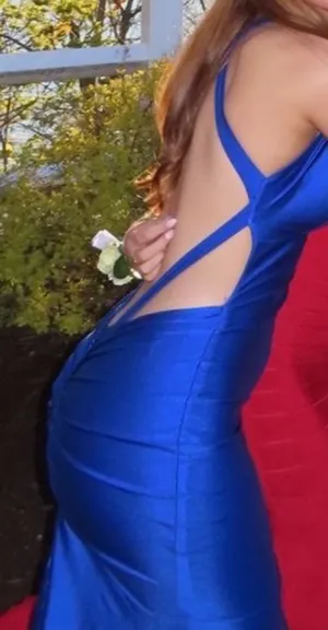 Jessica Angel Prom Dress Blue Bright Royal thumbnail 6