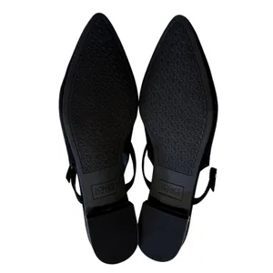 Jones New York Women's Quinema Slingback Mary Jane Flats in Black, Size 9 thumbnail 4