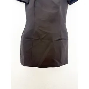 Zara Woman FW25 Black Short Pleated Pocket Dress 8839/777 Medium Chic Preppy thumbnail 9