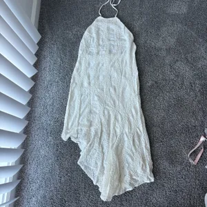 Peppermayo White Crochet Maxi Dress thumbnail 2