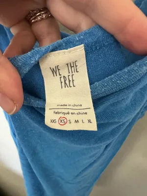 We The Free Blue Tank Top thumbnail 3