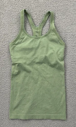 Lululemon Ebb To Street Tank Top Willow Green Athletic Athleisure Yoga Women's 4 thumbnail 1