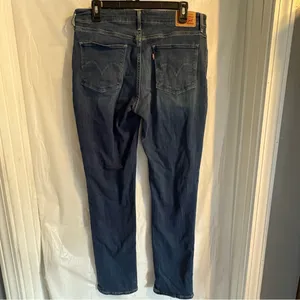Levi’s Mid Rise Skinny Jeans Women’s Sz W32 L32 Dark Wash Comfy Denim‎ Classic thumbnail 2