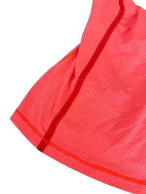 LULULEMON Orange Seamed Workout Tank Top Size US 4 thumbnail 2