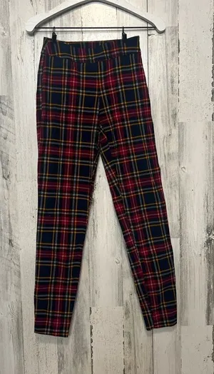 Plaid pants Blue Size 2 thumbnail 1